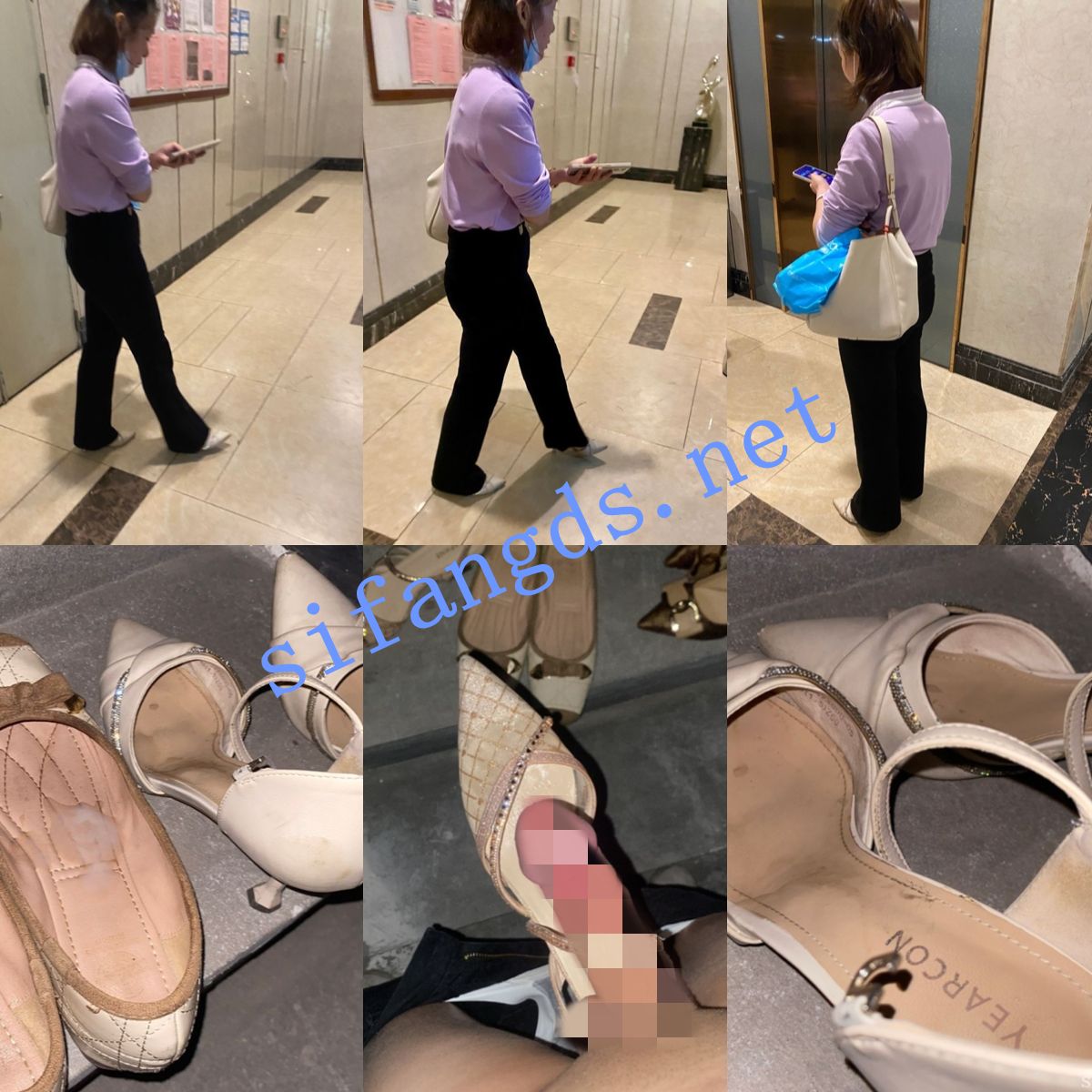 ❤️《扫楼打胶》大神尾随美容院 空姐扫楼打胶保养（2） [9.65G]