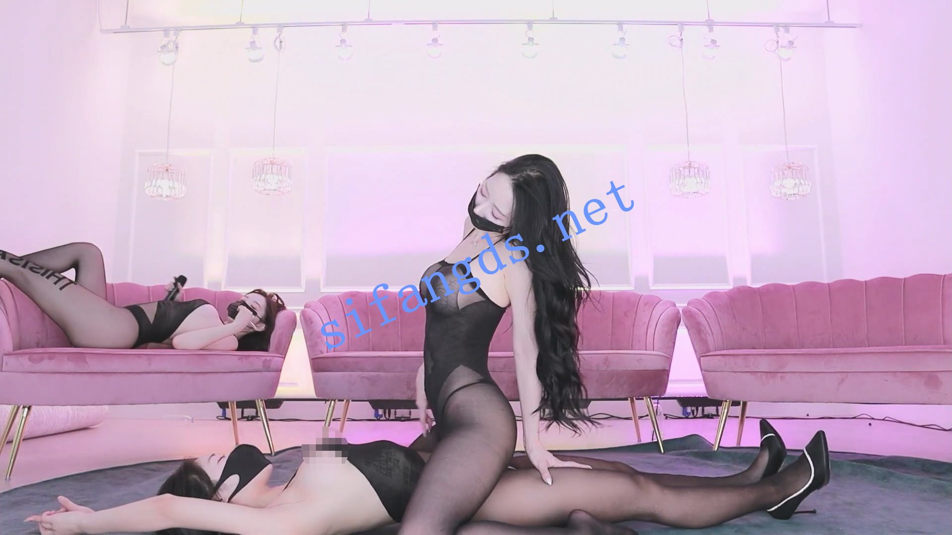 ⭐韩国BJ女团播《MS Crew》舞蹈秀  牛仔 黑丝  #4 [39.2GB]