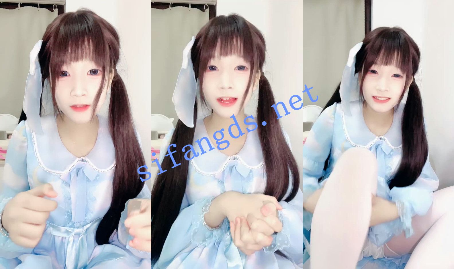 ⚡18岁高颜值双马尾小萝莉！《混社会》反差小骚货超级粉！ [3.99G]
