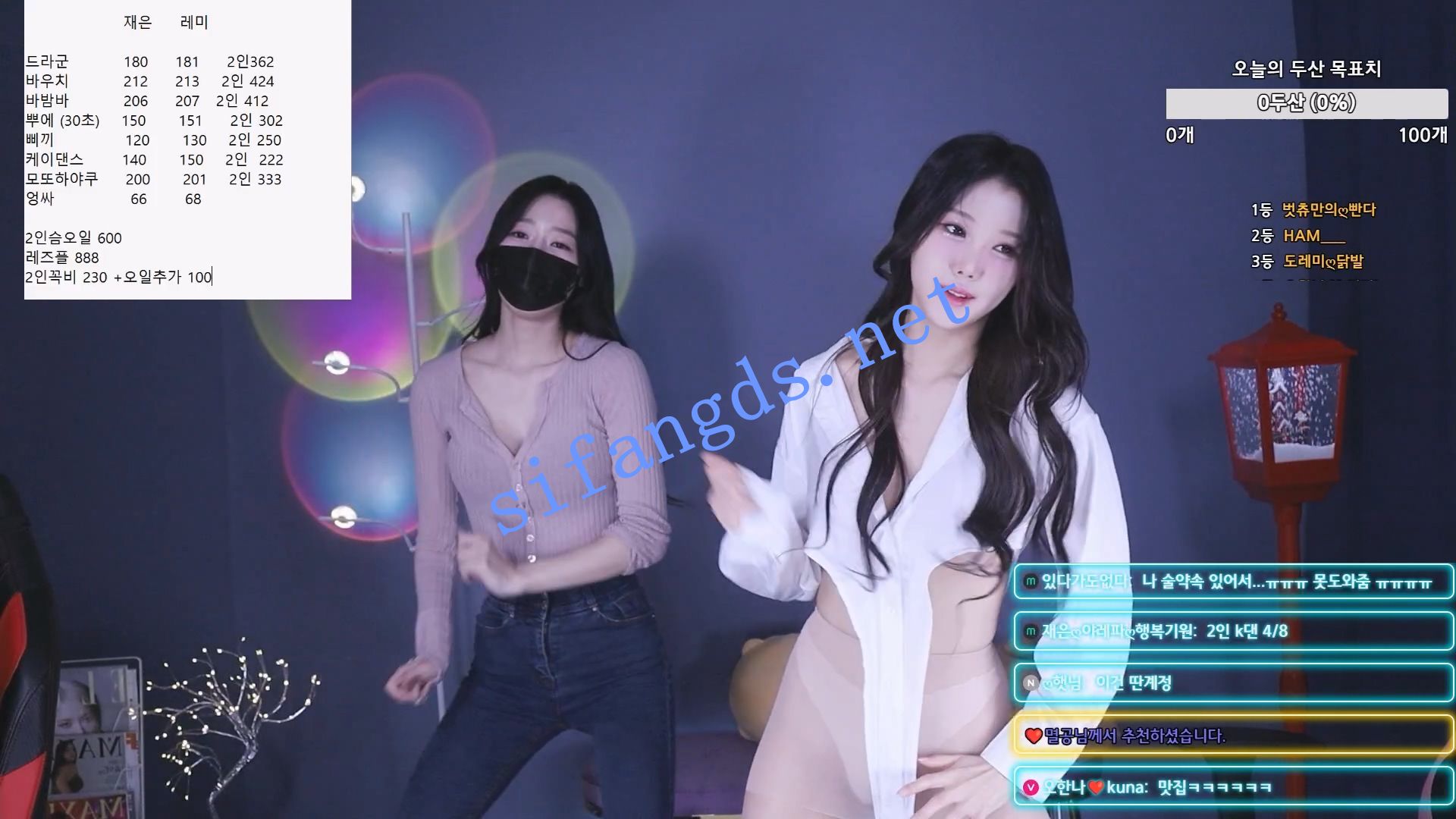 ⭐ 《韩国BJ》《100042》 双女互动 性感裸舞 [13GB ]
