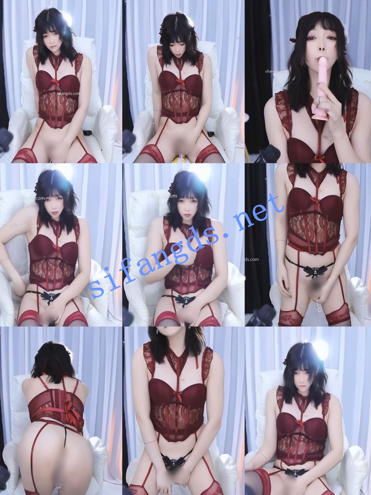 《核弹》网易CC顶级女神《奈奈子》珍珠玩穴，大阳具自慰 [184M（1V）]
