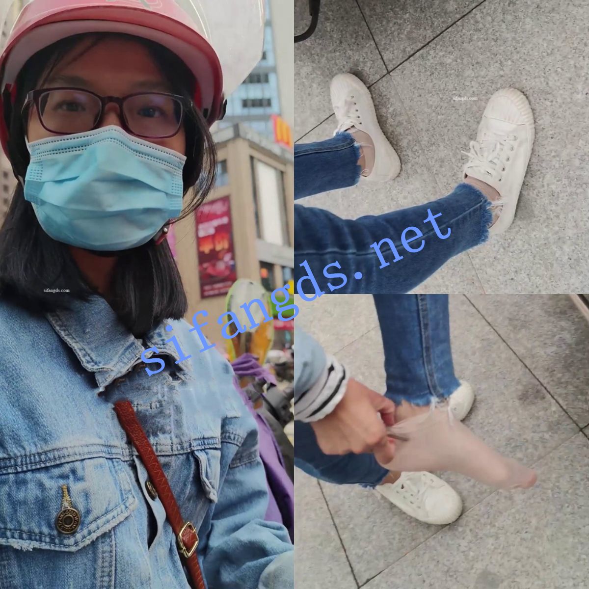 ❤️推特《透明人》大忽悠当街骗小姐姐少妇 脱丝袜棉袜 [5.69G]