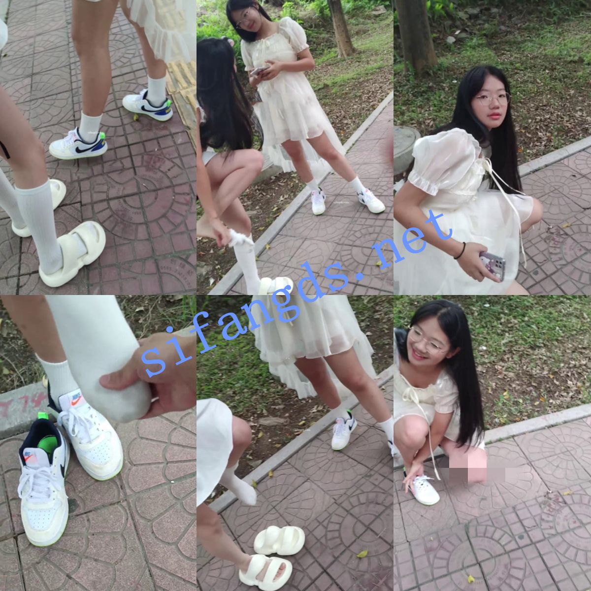 ❤️推特《透明人》大忽悠当街骗小姐姐少妇 脱丝袜棉袜 [5.69G]