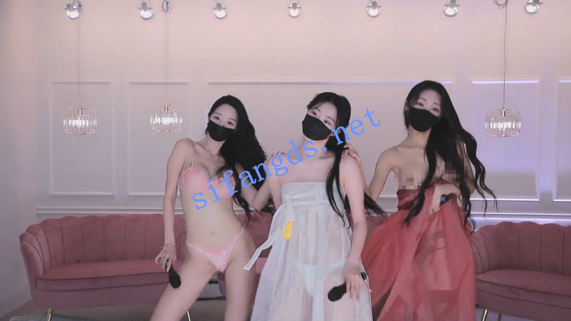 ⭐韩国BJ女团播《MS Crew》舞蹈秀  游戏惩罚 #6 [37.5GB]