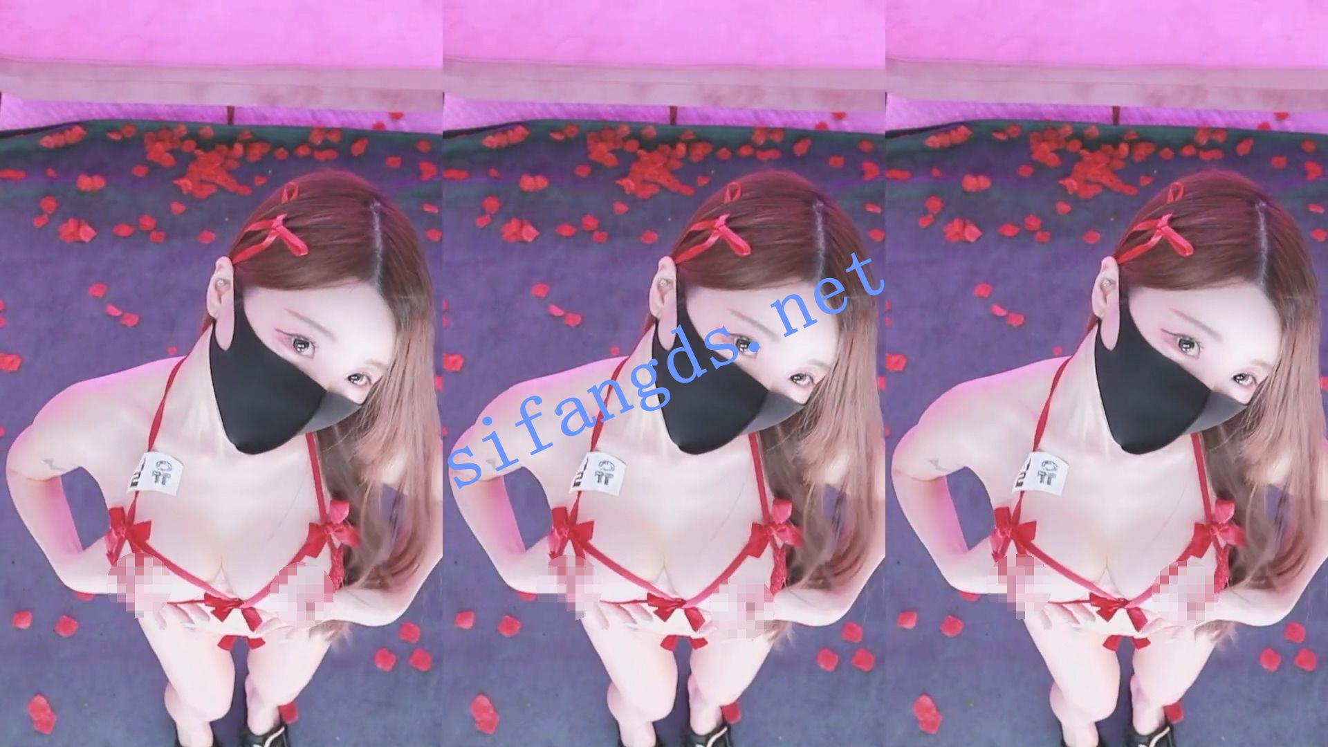 ⭐韩国BJ女团播《MS Crew》舞蹈秀  颜料惩罚 #7 [38.9GB]