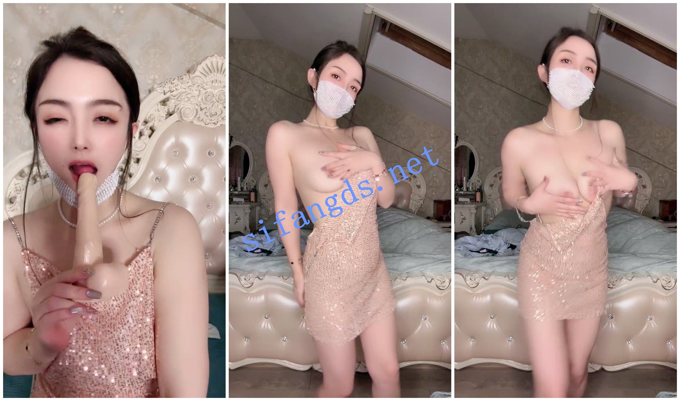《顶级新人绿播女神下海 妙妙》明星颜值完美气质 反差大秀 [2.59G]