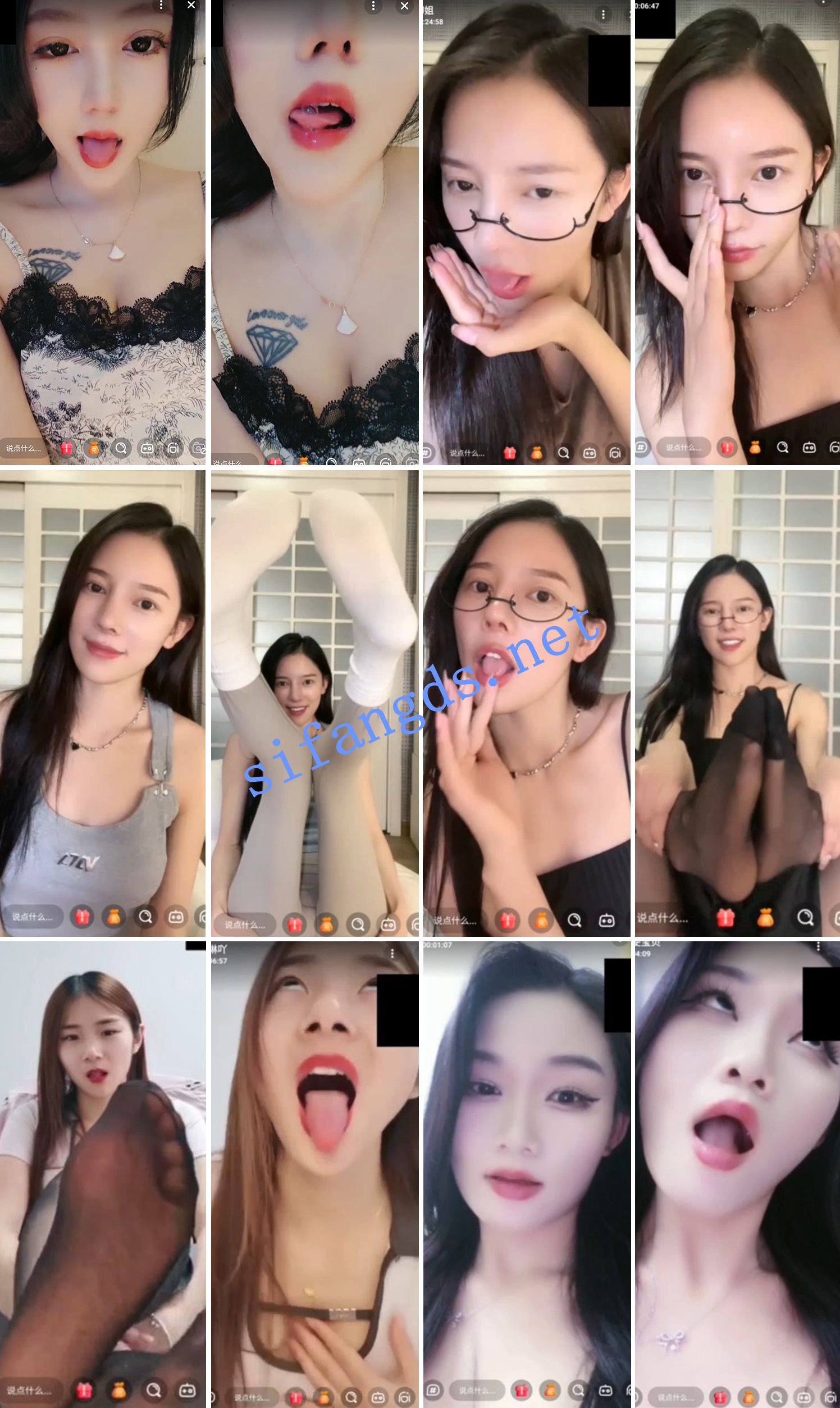 ⭐打飞机1v1大合集: 擦边平台诱惑 阿黑颜 助撸催射专用 [56v，6.5G]