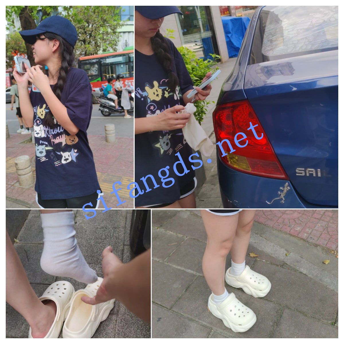 ❤️推特《透明人》大忽悠当街骗小姐姐少妇 脱丝袜棉袜 [5.69G]
