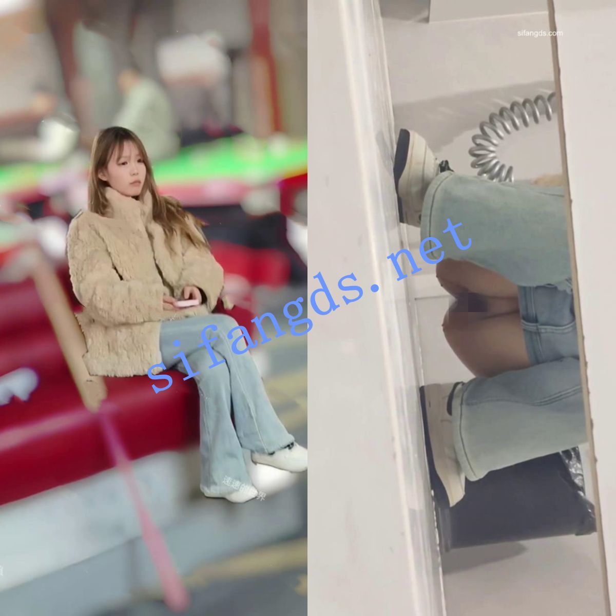❤️《厕拍》手持闯拍 台球室多位小姐姐 [341M]