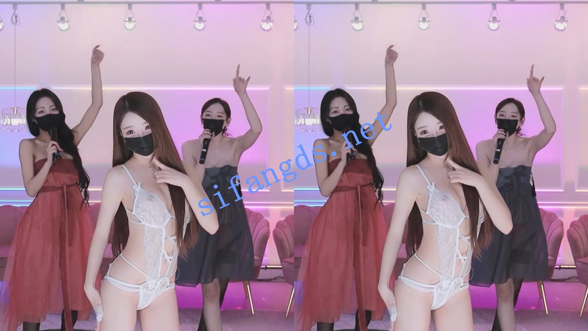⭐韩国BJ女团播《MS Crew》舞蹈秀  游戏惩罚 #6 [37.5GB]