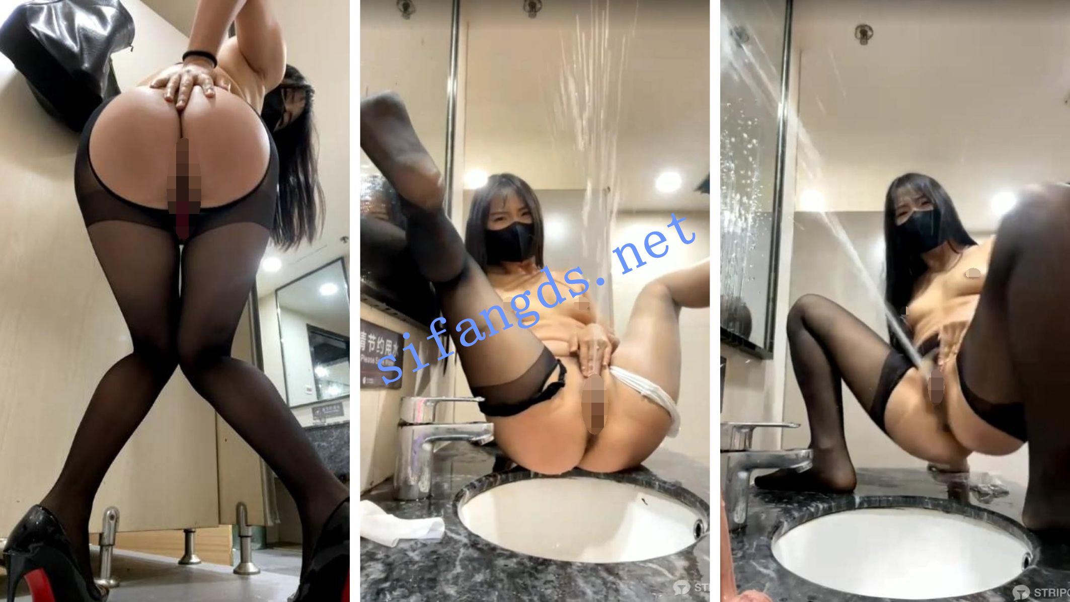 ST-773《核弹强推 播音系女神yaya_86开裆黑丝站立喷水500币秀》 [1.35G]
