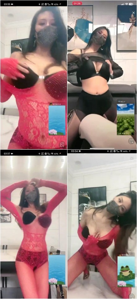 ✅抖音 hope希 大长腿巨乳美女 乳贴半裸裸舞 插乳沟 抖胸 [593M]