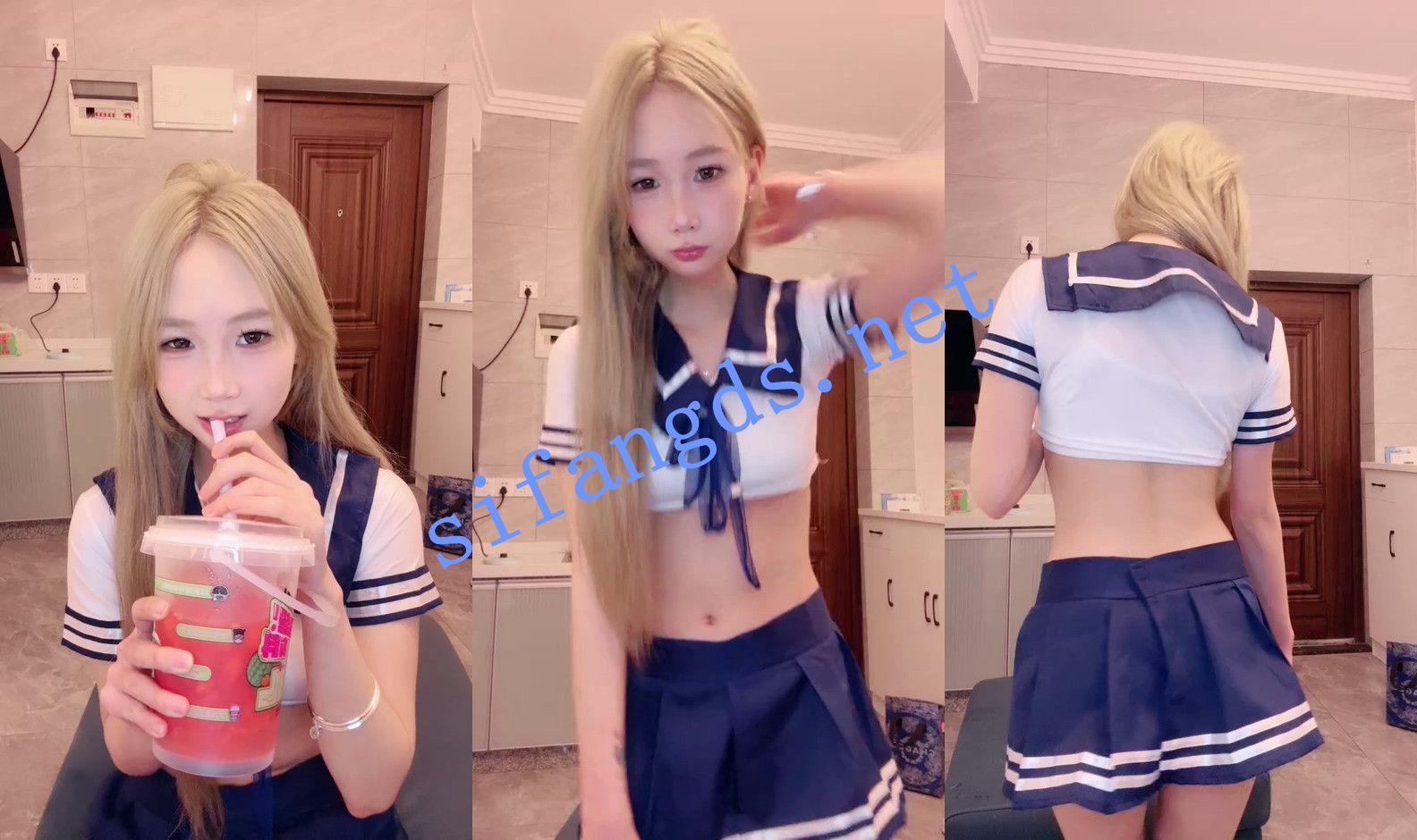 ⚡《小涵》古灵精怪,学生制服,校花女神,脱光光简直美死了, [3.04G]