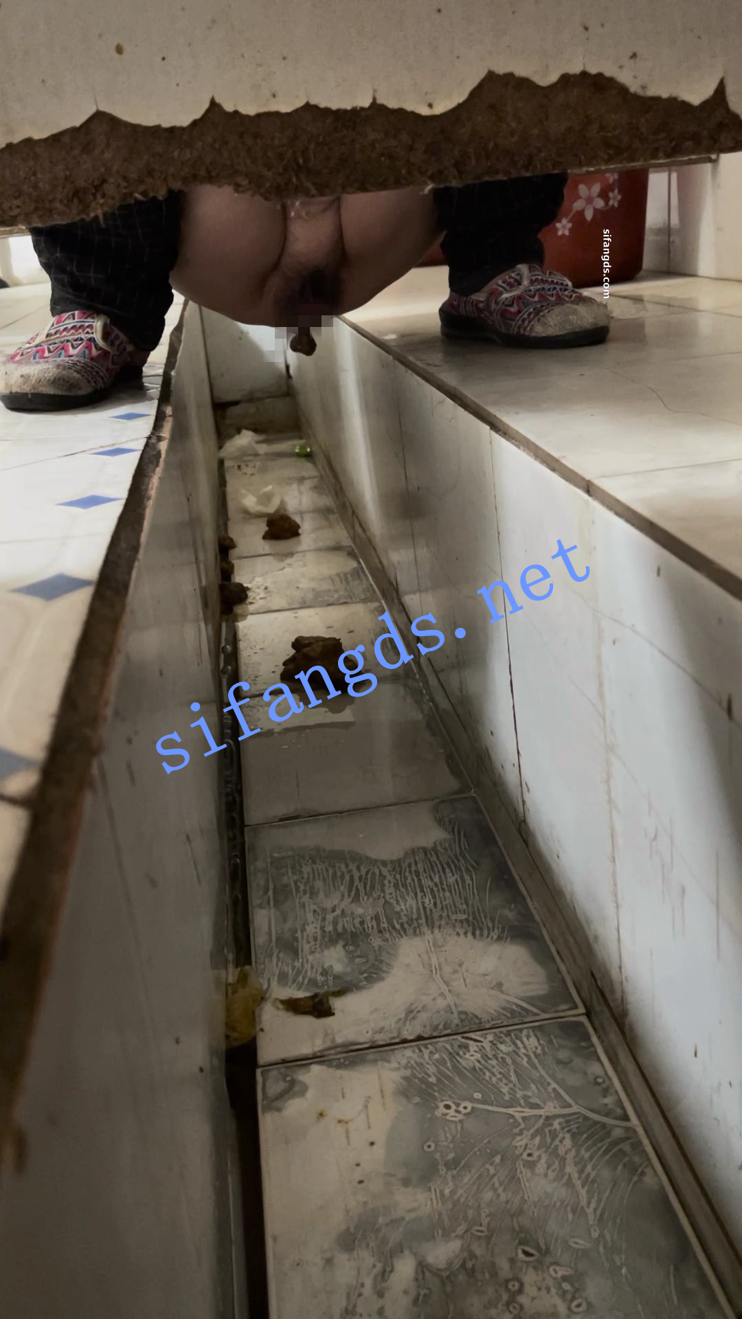 ✅《重口厕拍》女拍手沟式旱厕偷拍-满屏大便 拉稀第17期 []