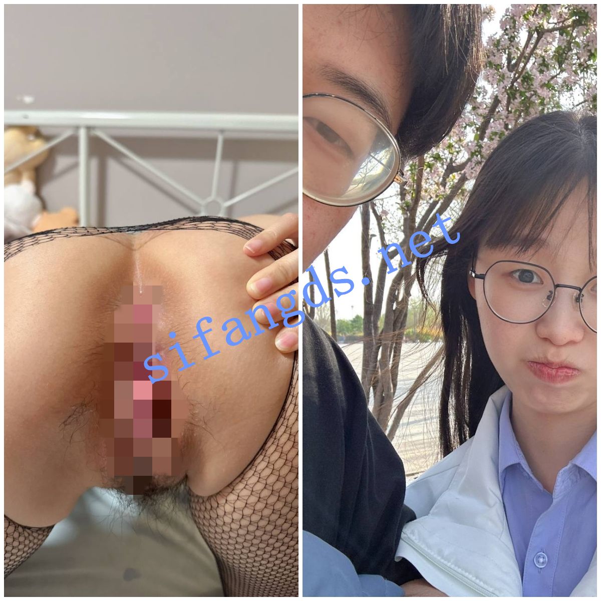 ❤️《B级别泄密》大学眼镜妹被小男友流出 [1.56G]