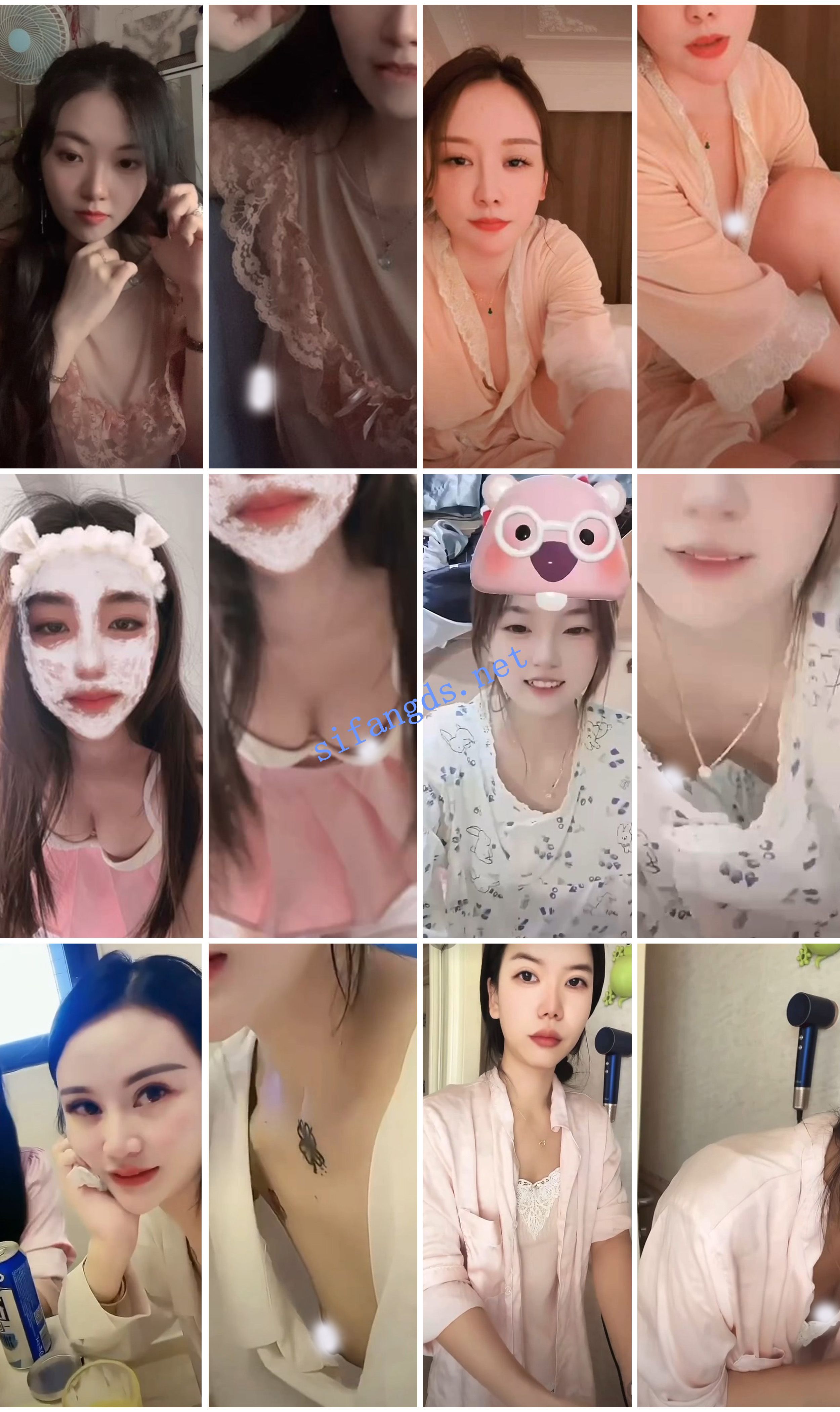 ⭐抖音闪现: 颜值主播各显神通 擦边 闪现走光 超多美女合集 [876v，5.62GB]