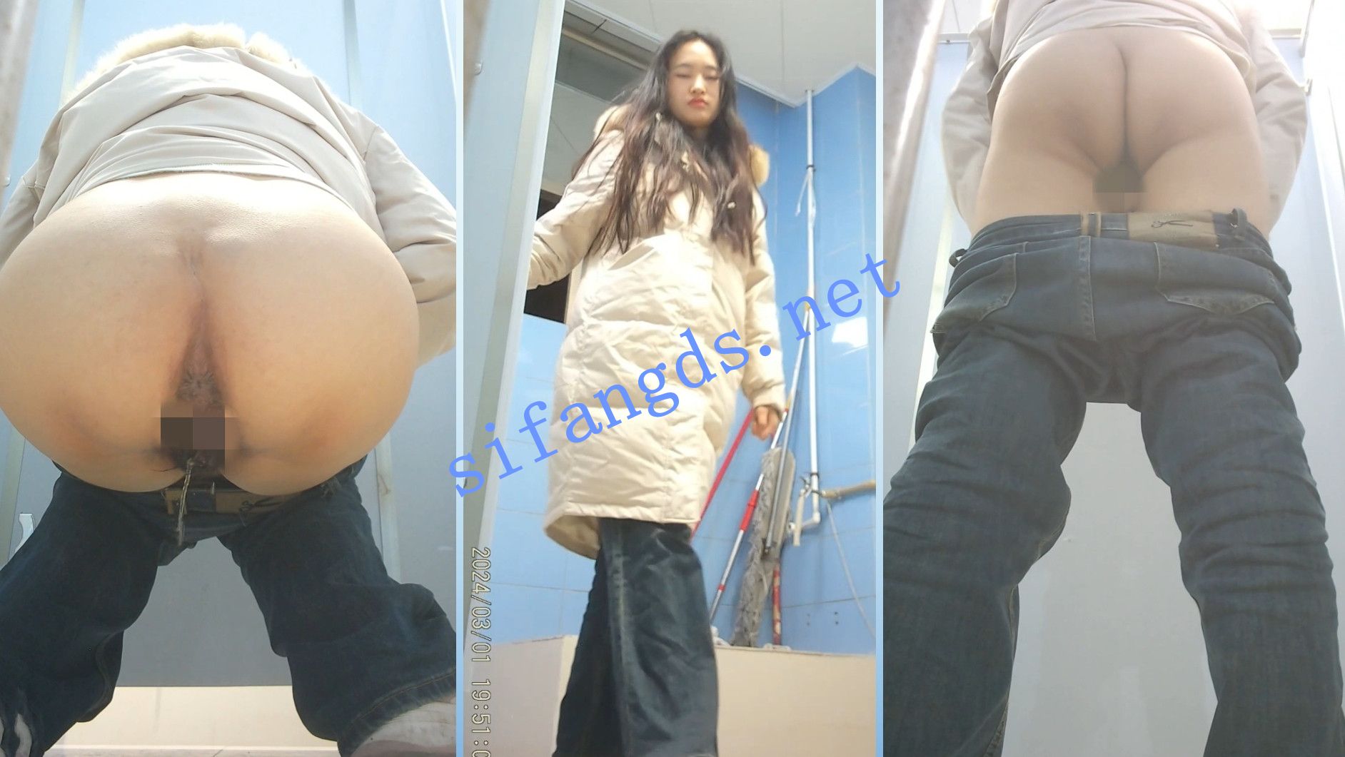 █魔手☛外购█极品厕拍《前景、后景》美足美女美BB []