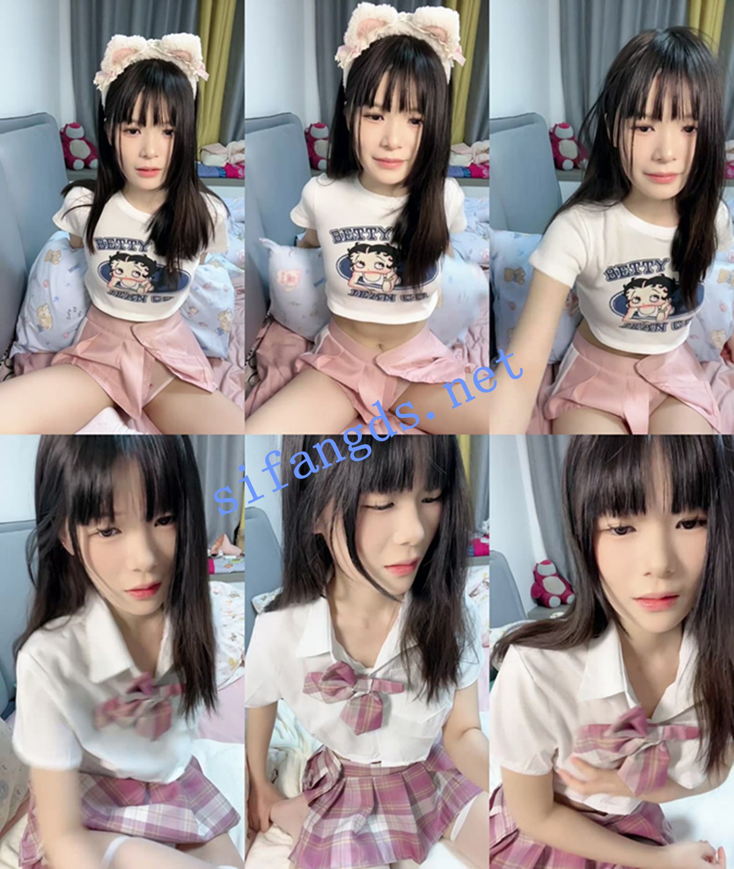 灬清纯校花！《蛋糕妹妹》 学生制服,抠逼流水,道具喷水,嫩 []