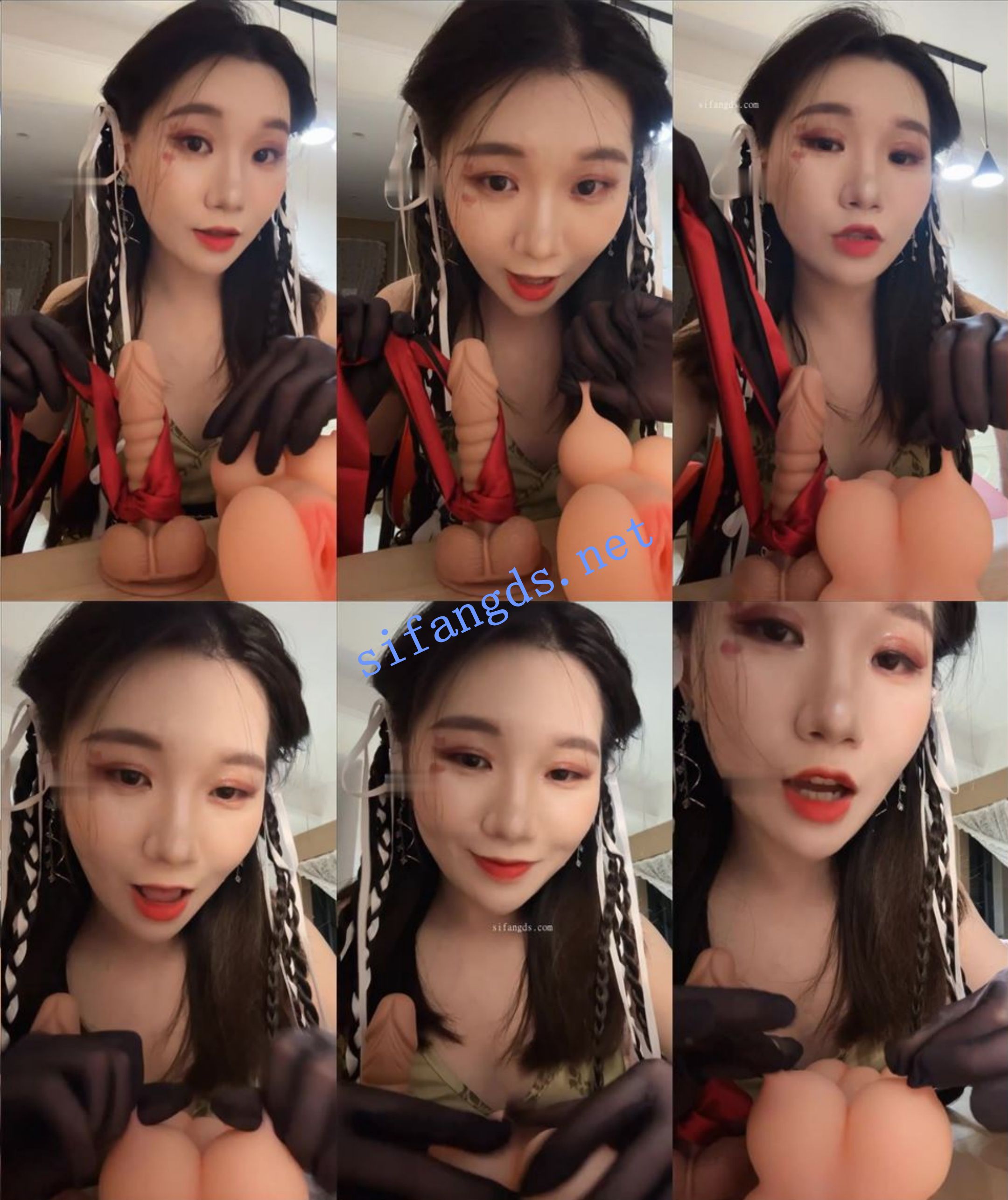 ❤️《小麦》手丝美脚玩弄巨乳造型飞机杯乳头开发榨精 [1.95GB]