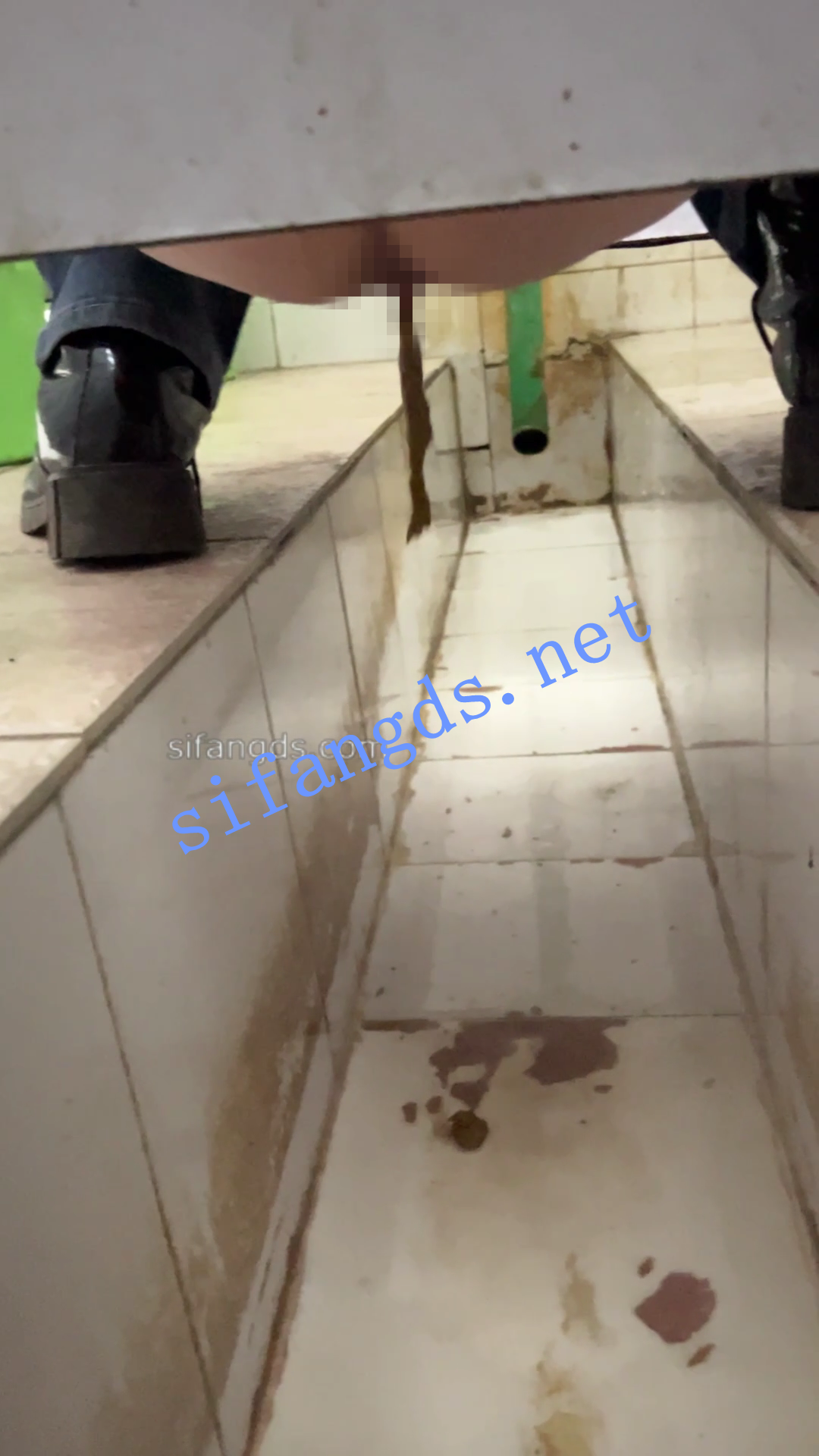 ✅《重口厕拍》女拍手沟式旱厕偷拍-满屏大便 拉稀第16期 []