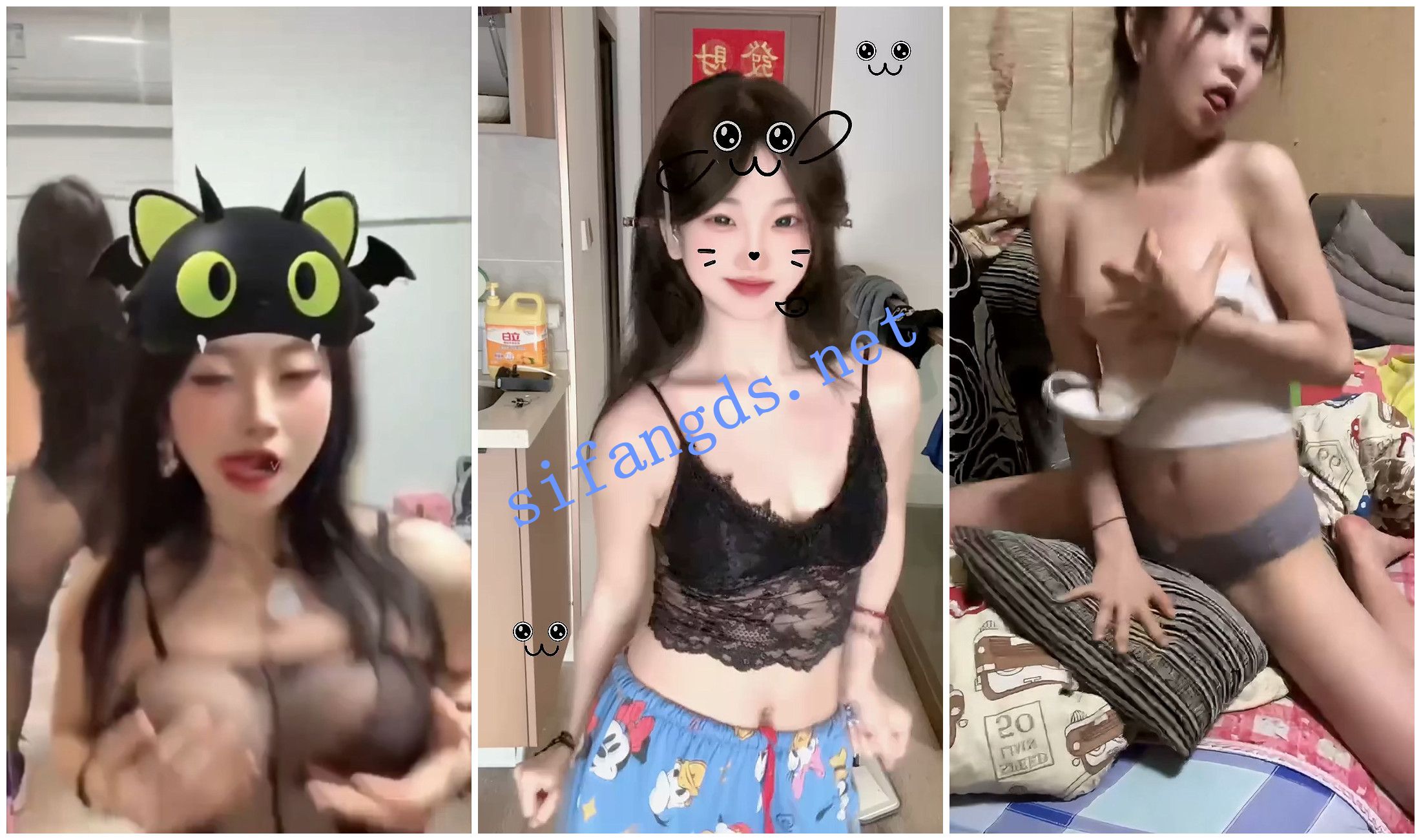 《抖音福利》苗条嫩妹《妍熙小不点》裸舞脸穴同框自慰 [673.89 MB]
