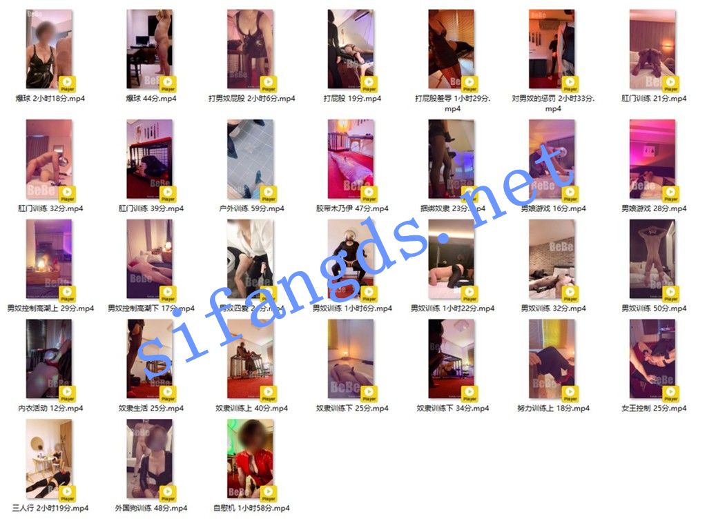 ⭐2000元自购⭐Yerin(bebeb11)调教男奴 射精控制 龟责 榨精 四爱 [51G]