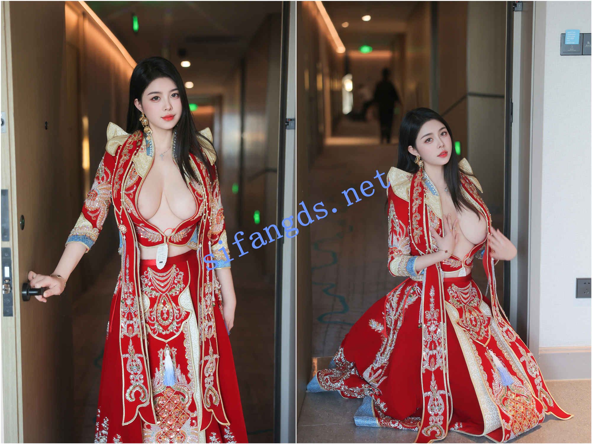 ✨秀人网 林若凡✨超级美乳 秀禾新娘装+超稀缺操逼视频！ [640M（76P原版图+3V）]