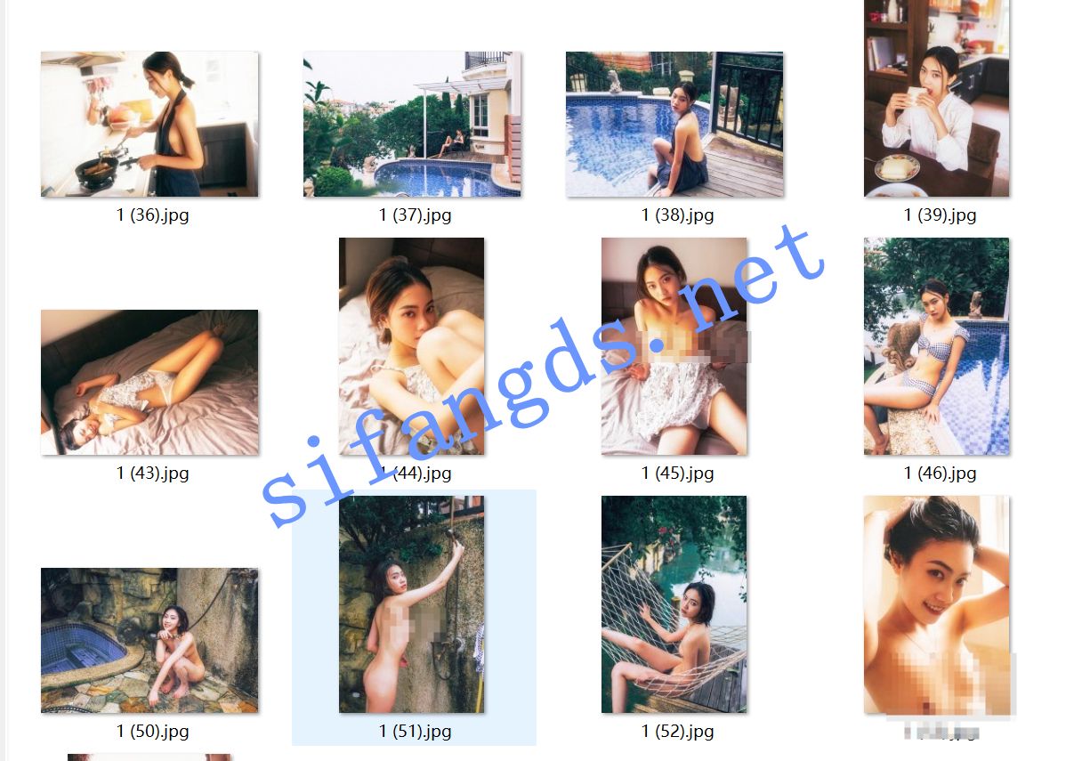 ♏小众摄影师♏约拍气质型美女 私房拍立得套图六人合集 [2.9G]