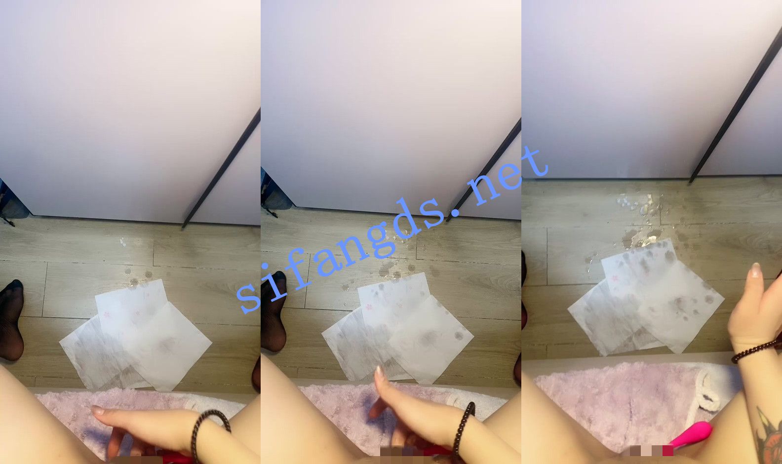 ⚡高颜值小骚货爱抠逼！《媚媚有点湿》淫水打湿地板！, [4.8G]