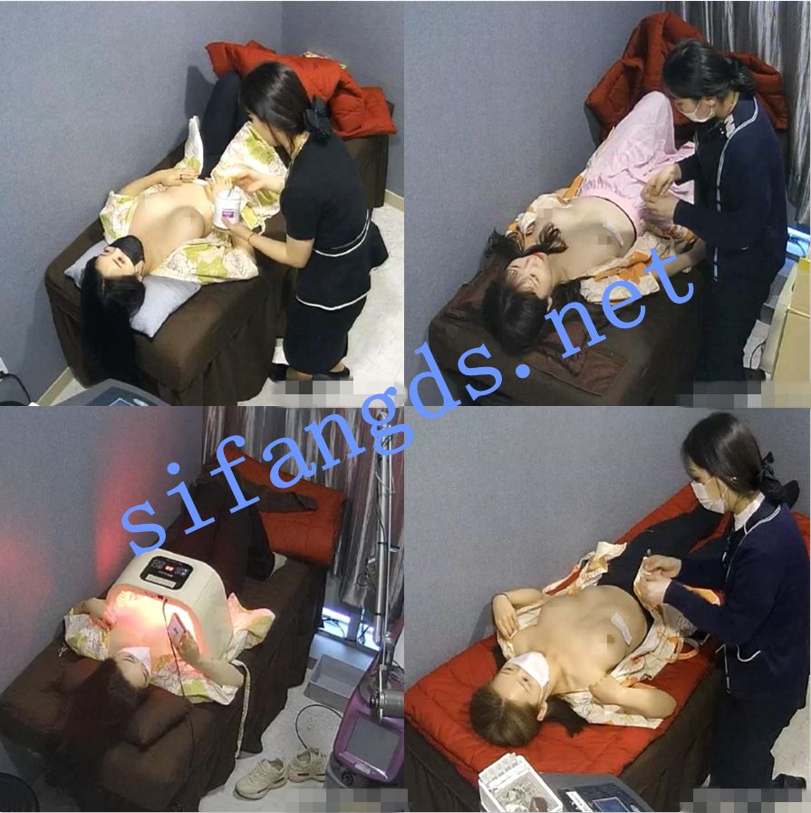 《摄像头》超稀缺，美容院漂亮女神们做胸部美容阴部除毛 []
