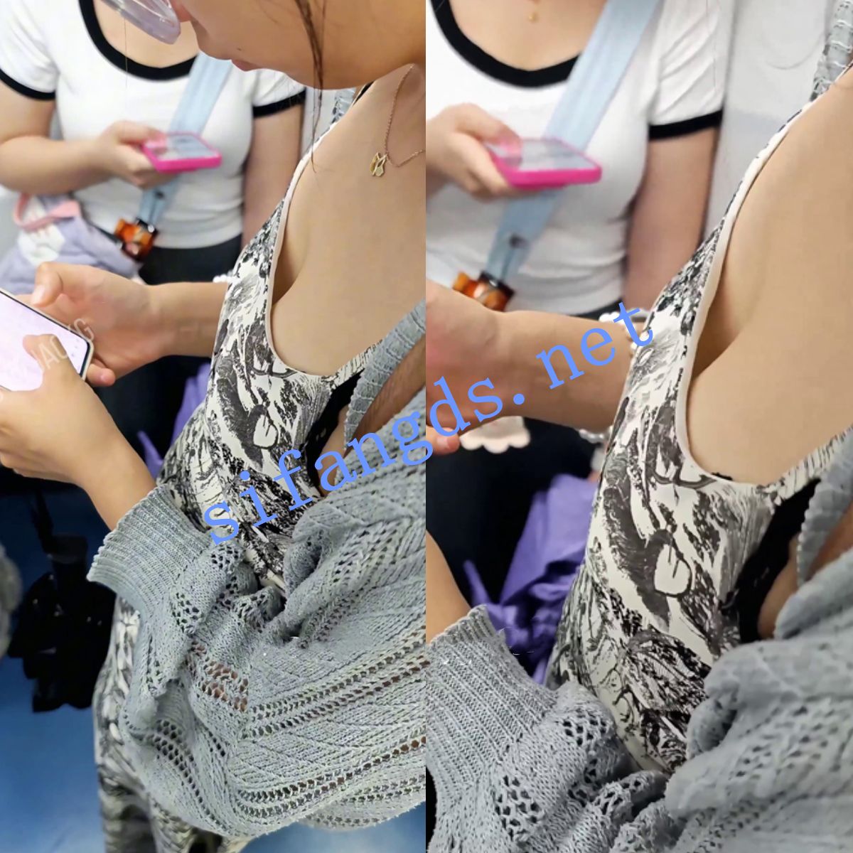 ❤️《高抄拍胸》极品高抄拍胸 小姐姐奶头露出（2） [7.32G]
