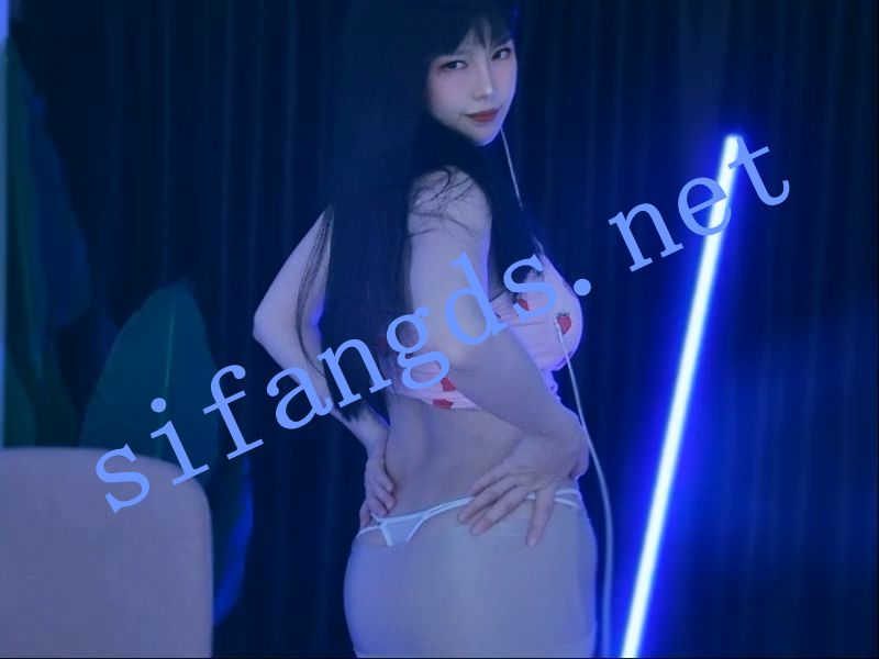 《畅聊》洋芋(黎小胖) 透视裙丝袜 露底丁字裤开档袜等29v #12 []