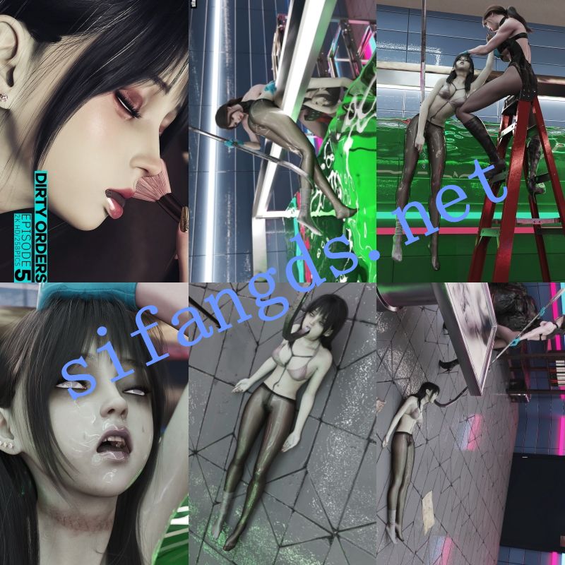 《3D冰漫》YGPX，肮脏的单子5+6两部 [1.09g]