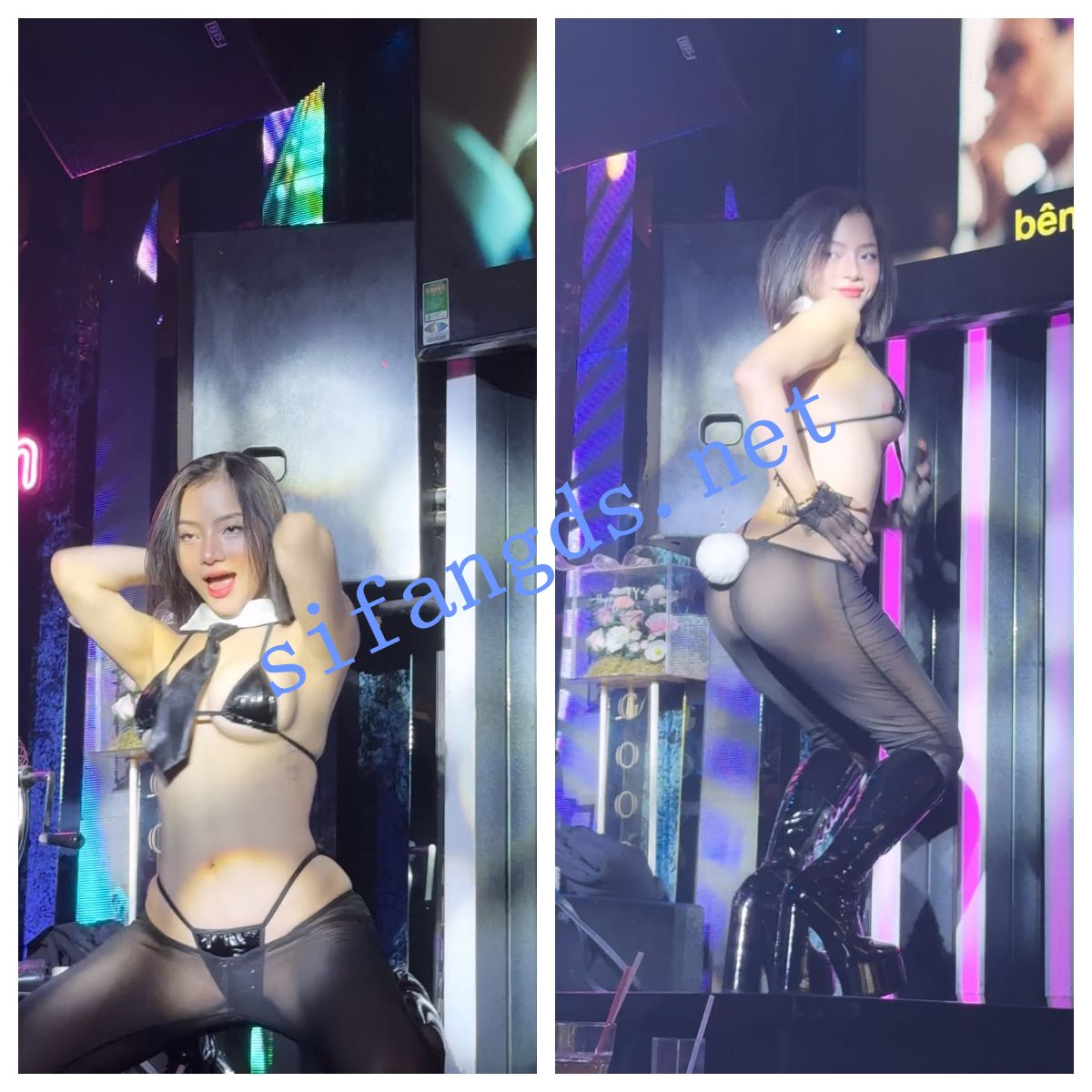 《越南夜店28》透明连体情趣 咪咪一览无遗 奶球盛宴 [15.9G 15V]