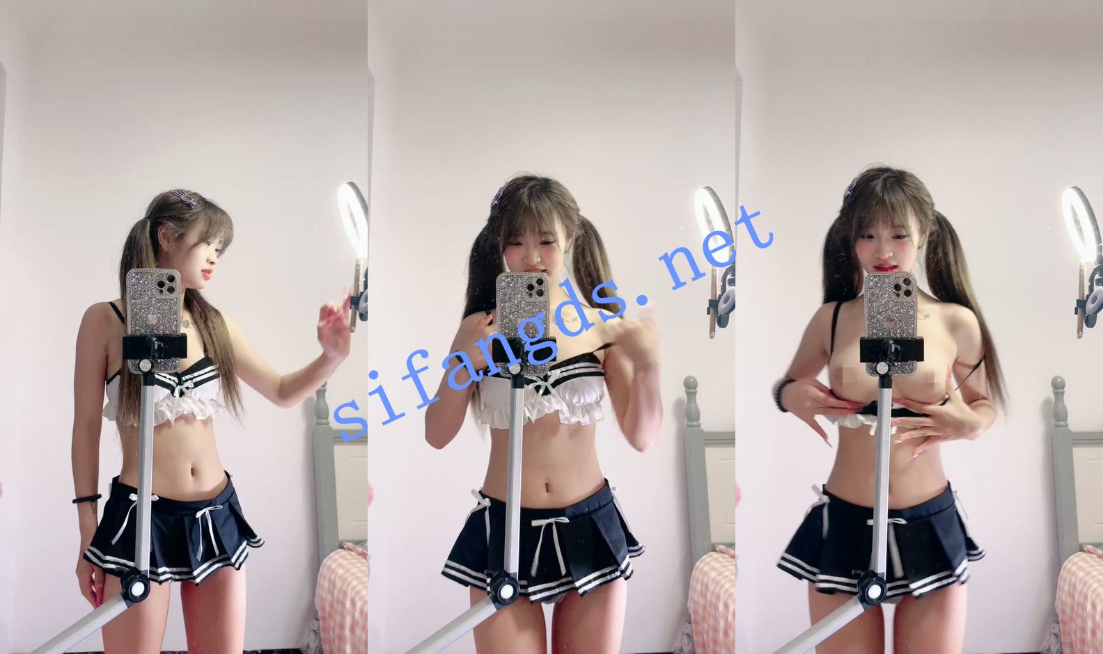 ⚡《豆宝》古灵精怪双马尾小美女,奶子大身材好,全裸摇摆, [3.85G]