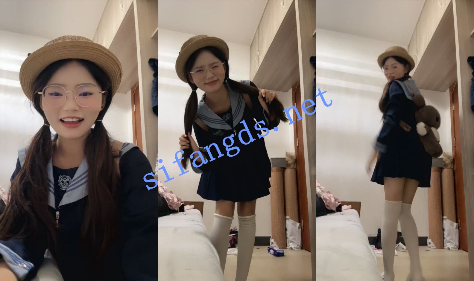 ⚡20小时核弹！《困困兔》在校女大学生眼镜妹自慰大合集！ [12.8G]