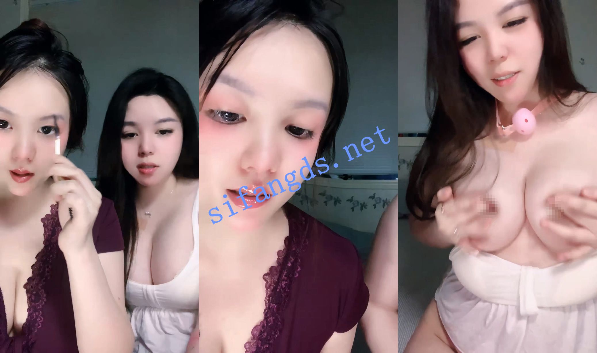 超美姐妹花,罕见下海！《零零后姐妹》如花似玉 道具插逼 ! [2.09G]