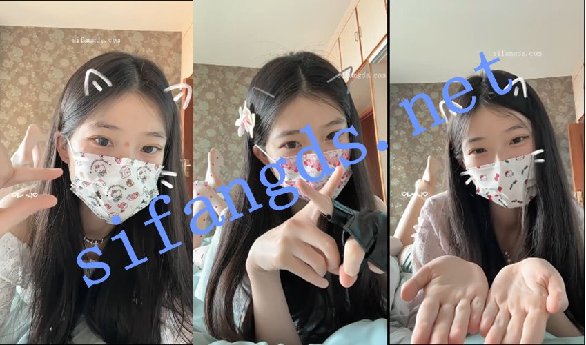 ㊙️抖音23w粉丝《雪顶蛋糕》定制丝足鄙视羞辱狗狗阿黑颜 [1.37Gb]