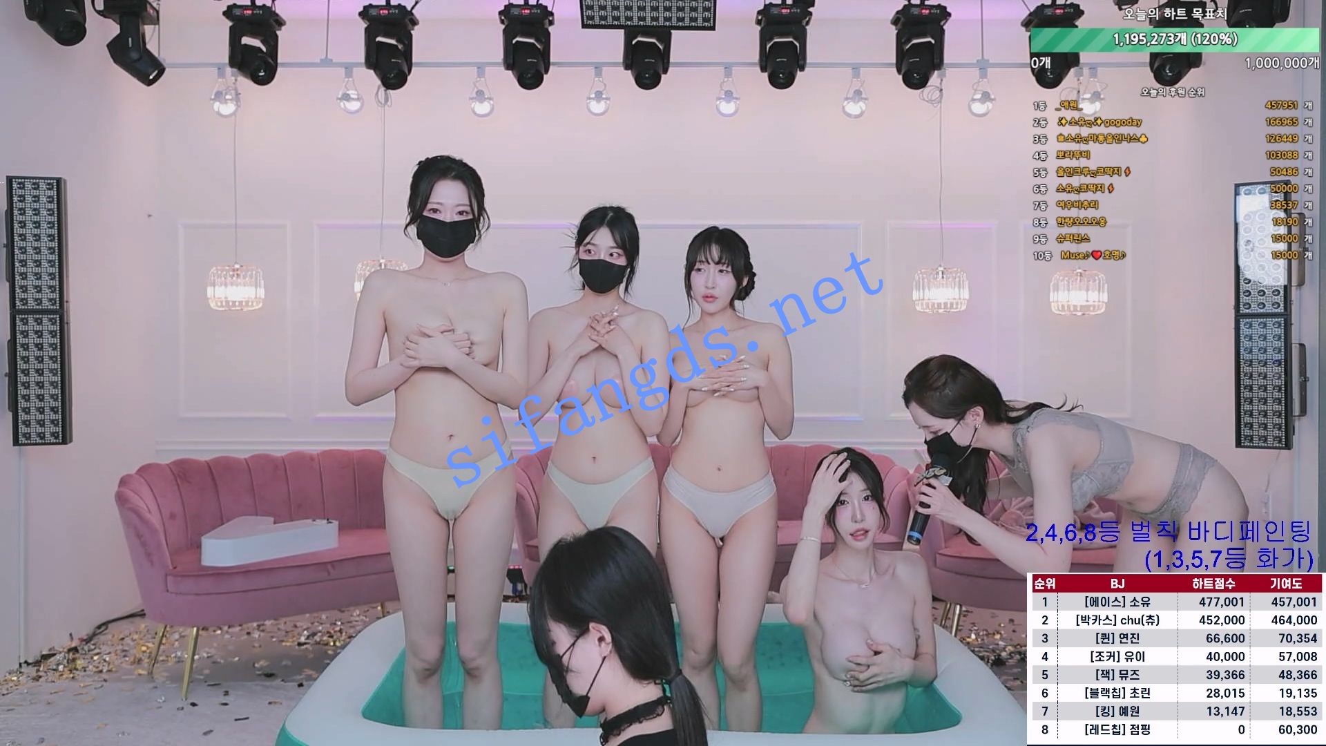 ⭐ 韩国BJ女团播《MS Crew ALL in》舞蹈秀 第二季 5# [30.5GB]