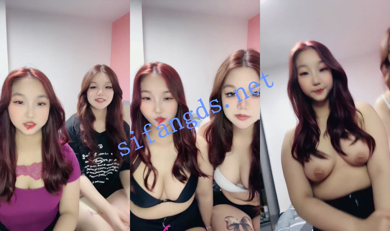 ⚡《调小狗》好几个小妹妹被带到宾馆直播！摸奶吃鸡被干, [3.37G]
