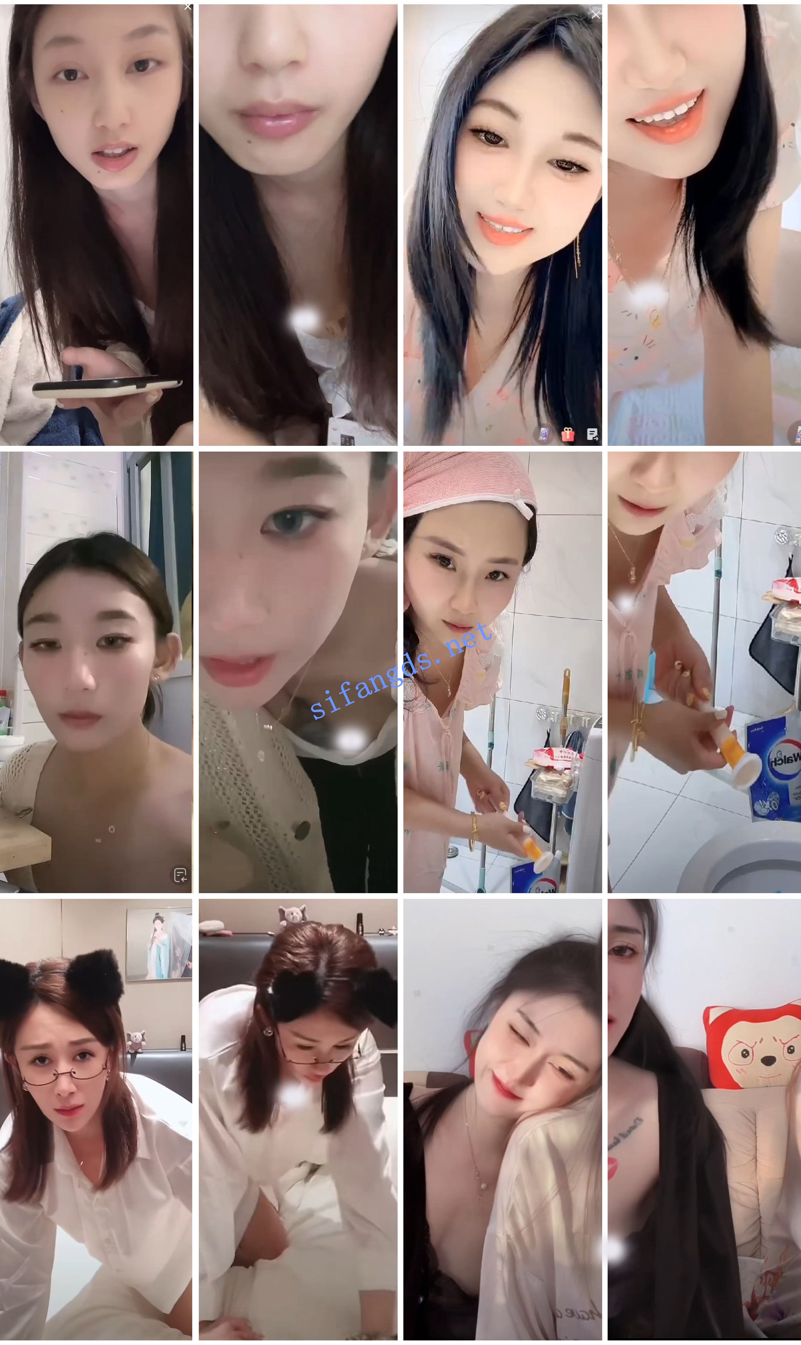 ⭐抖音闪现: 颜值主播各显神通 擦边 闪现走光 超多美女合集 [867v，4.8GB]