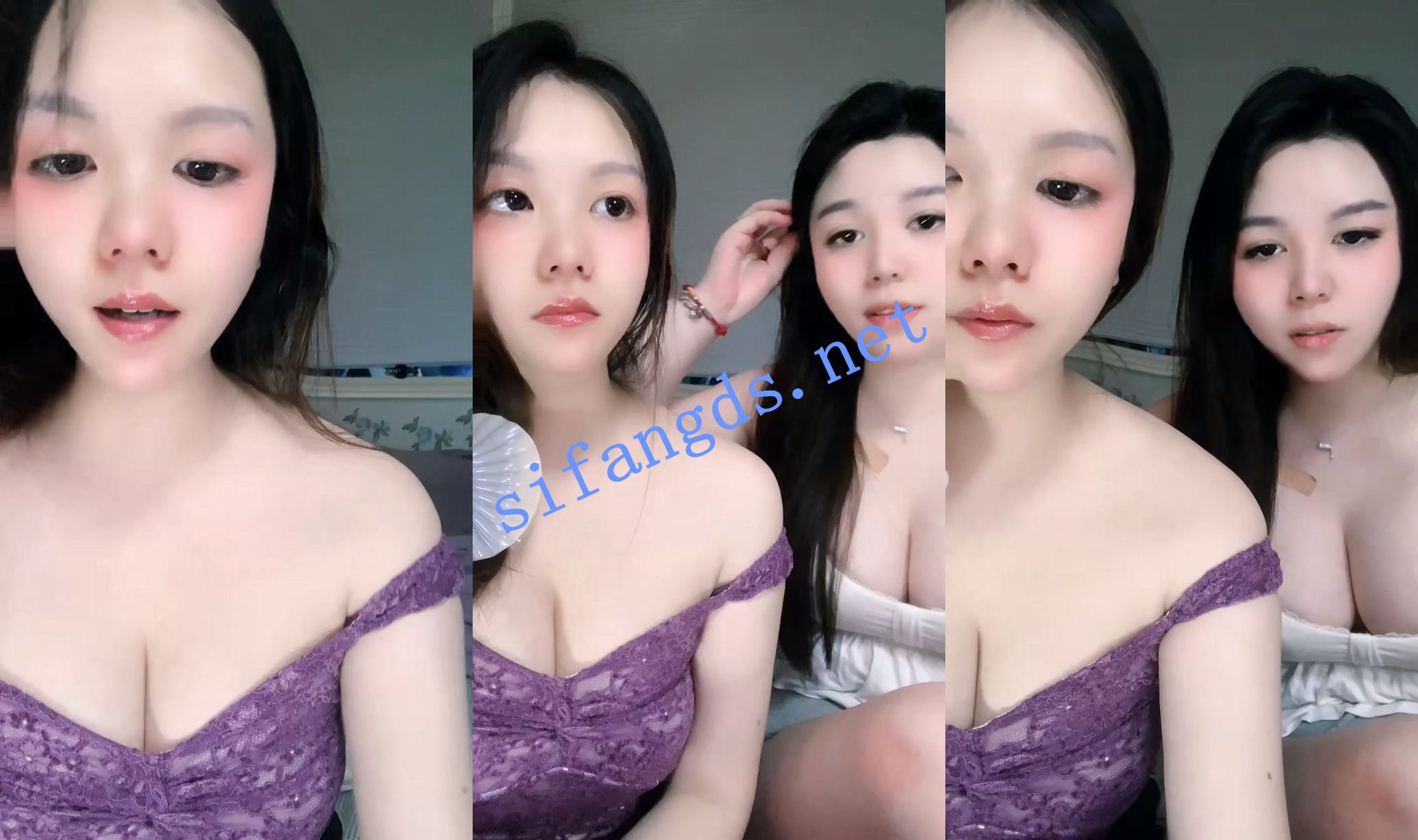 超美姐妹花,罕见下海！《零零后姐妹》如花似玉 道具插逼 ! [2.09G]