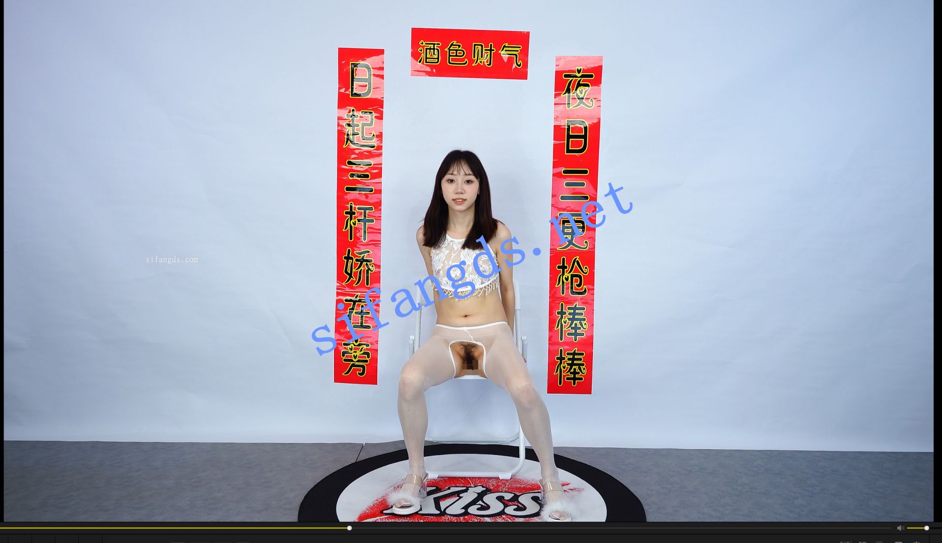 ♏KISS舞社♏清纯甜妹媛嫣 大尺度情趣露B热舞定制 4K三视角 [24G]