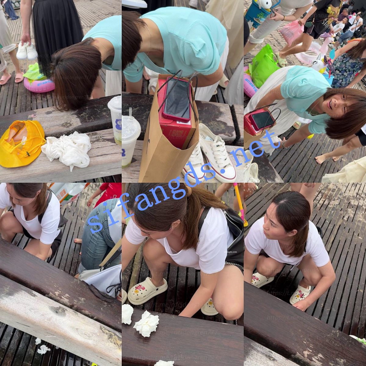 ❤️《高抄拍胸》海边露天 近距离怼奶拍小葡萄(4) [8.32G]