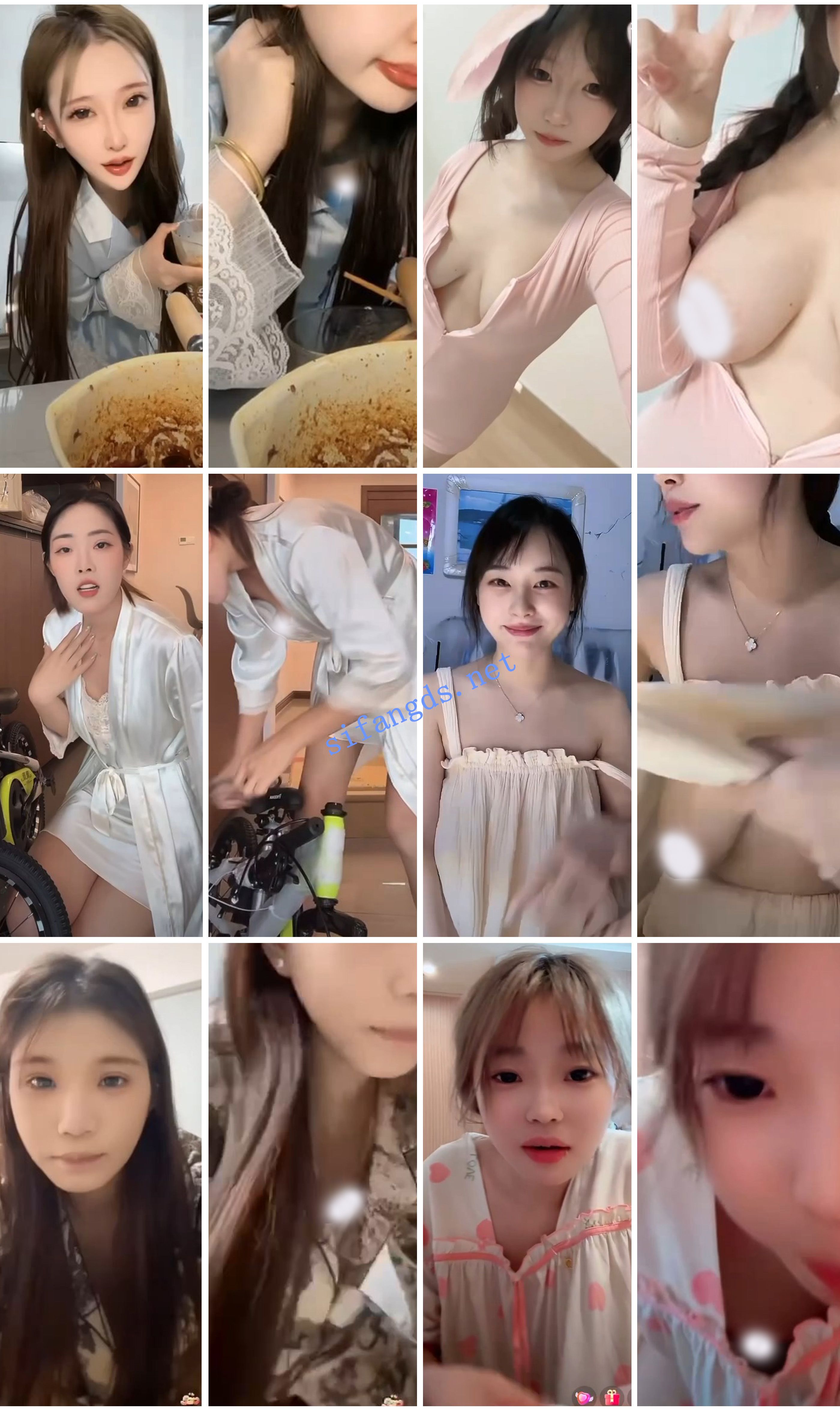 ⭐抖音闪现: 颜值主播各显神通 擦边 闪现走光 超多美女合集 [920v，6.38GB]