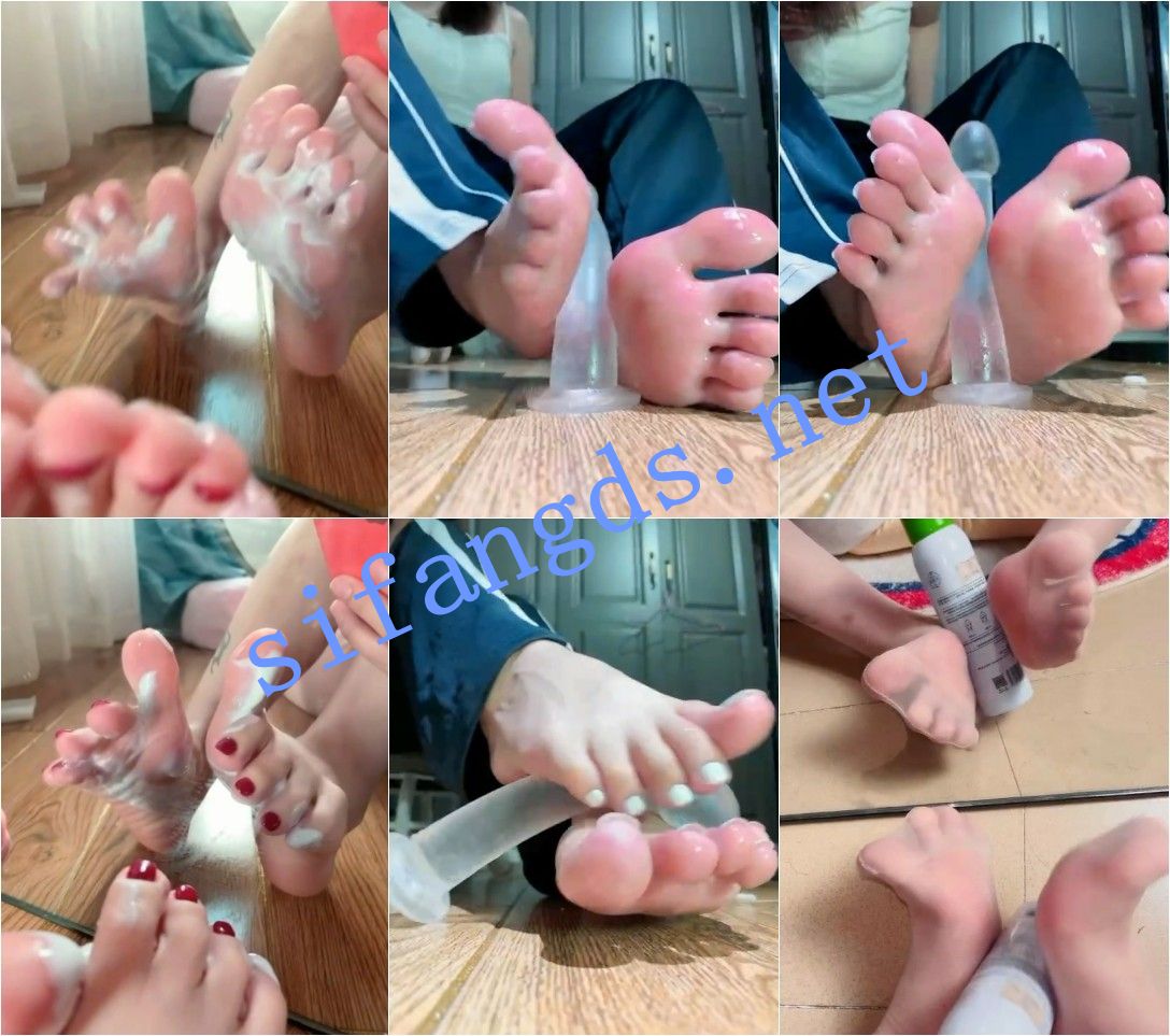 ✅抖音 鱼饼 26万粉 顶级美女 双人美腿足交阳具 骚话等 65V [5.75G]