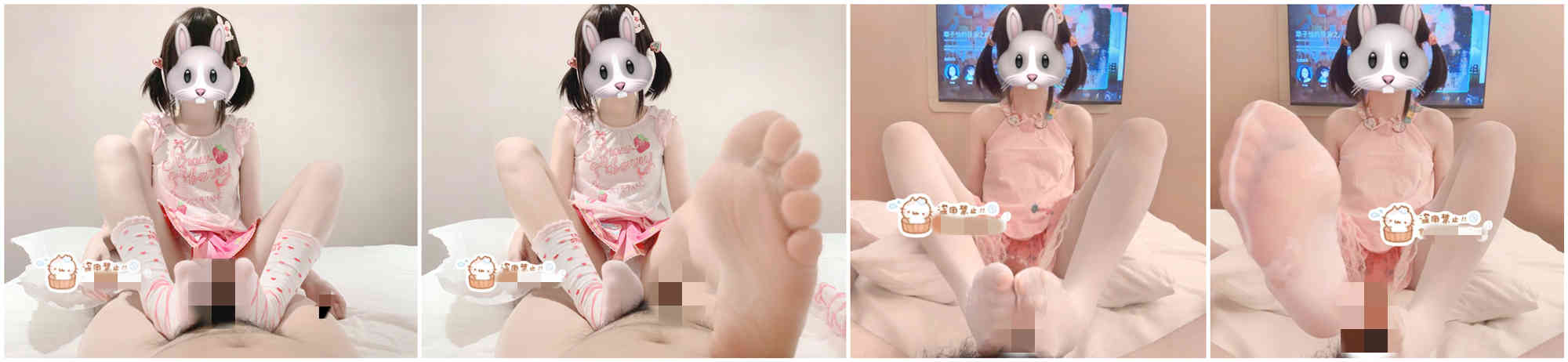 ⭐推特 幼萝酱⭐身高154cm小萝莉 188门槛福利 足交！ [360M]