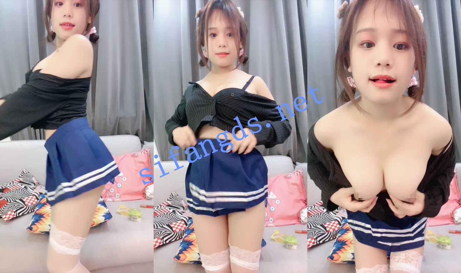 ⚡20小时核弹！《粉嫩嫩瑶瑶》大奶子可爱萌妹一丝不挂！, [11.6G]
