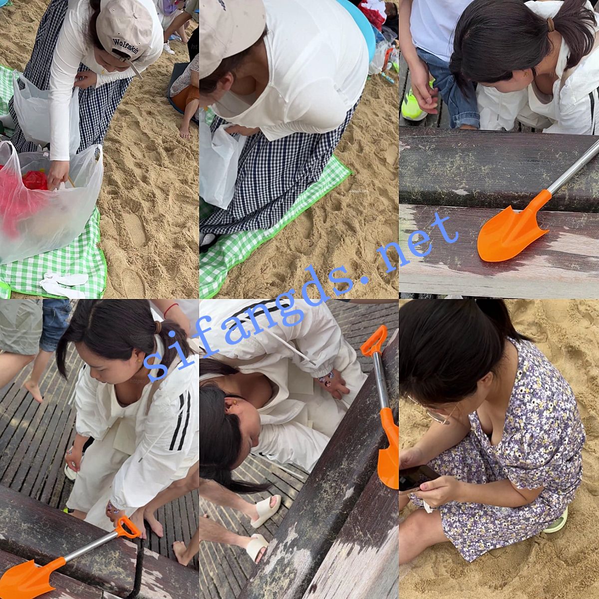 ❤️《高抄拍胸》海边露天 近距离怼奶拍小葡萄(4) [8.32G]