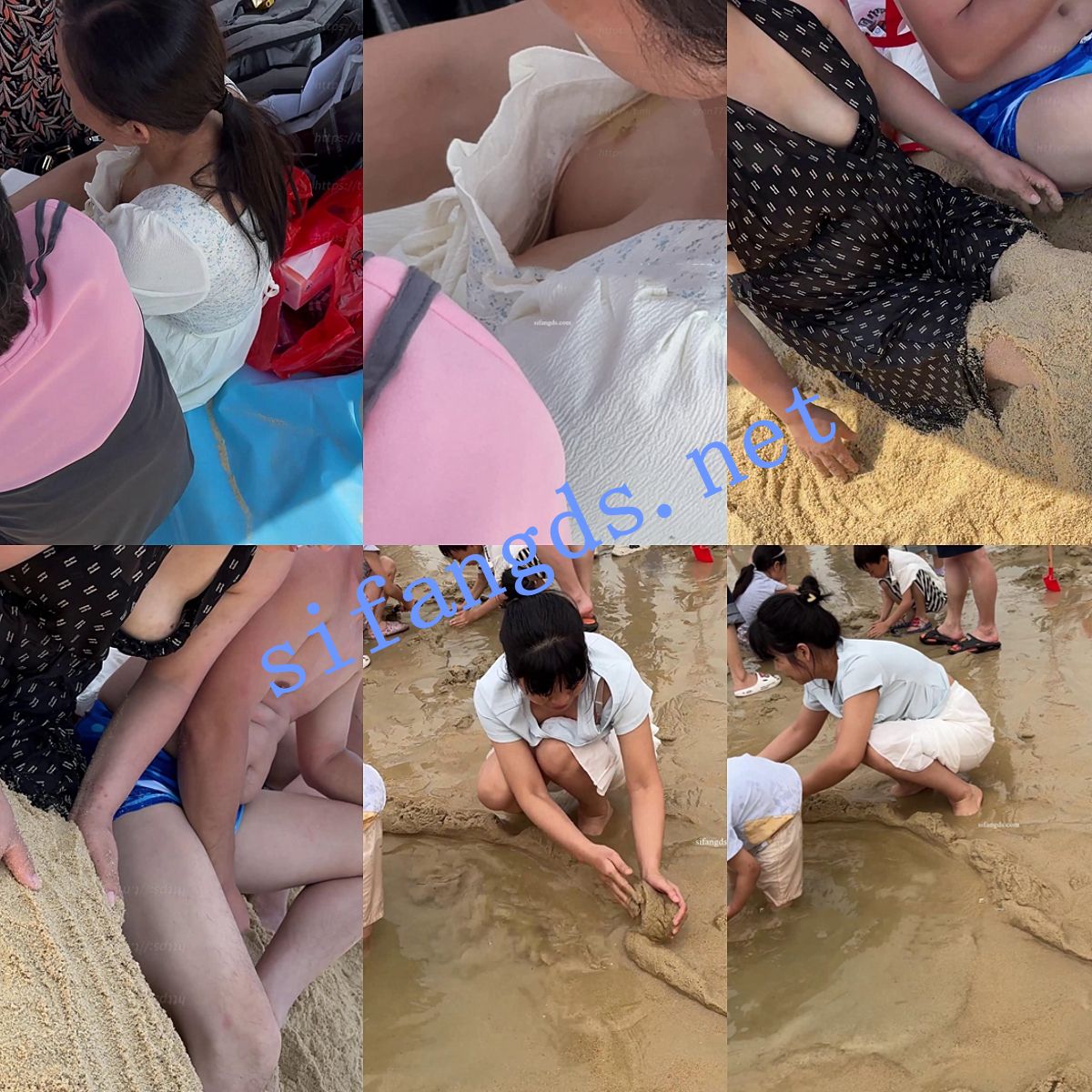 ❤️《高抄拍胸》海边露天 近距离怼奶拍小葡萄(4) [8.32G]
